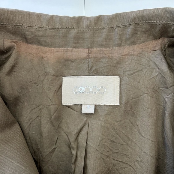 G2000 Women's Dark Brown 3-button Blazer - Picture 6 of 9